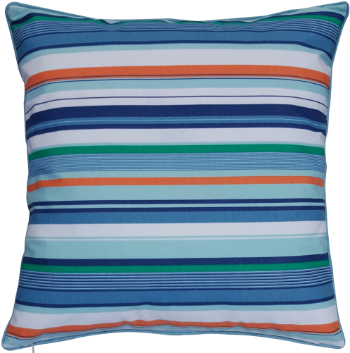 Housse coussin outdoor Lys Tropical / Lys Tropical colors, passepoil Oasis